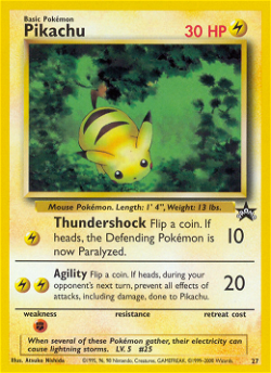 Pikachu PR 27