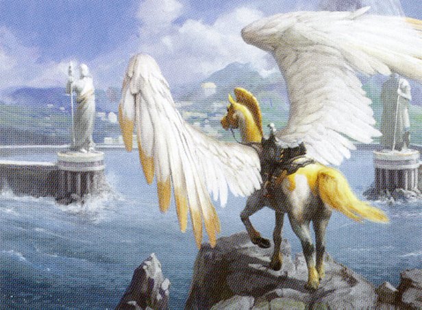 Loyal Pegasus Crop image Wallpaper