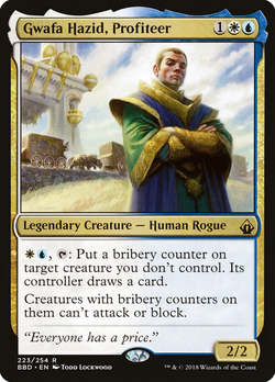 Gwafa Hazid, Profiteer image