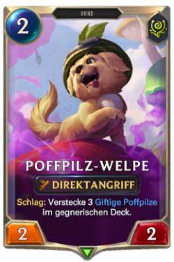 Poffpilz-Welpe