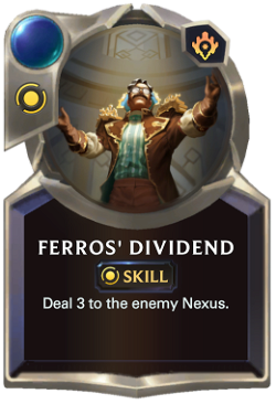 ability Ferros' Dividend
