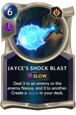 Jayce's Shock Blast
