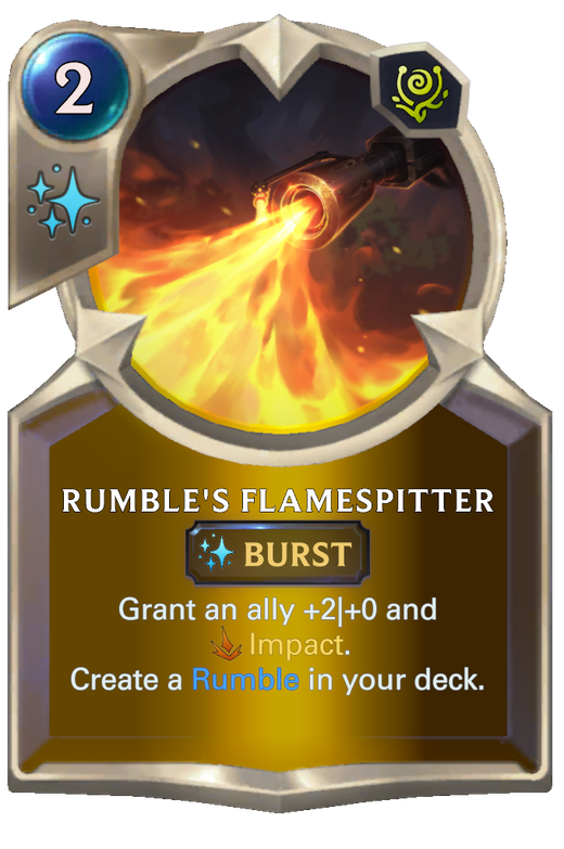 Rumble's Flamespitter Full hd image