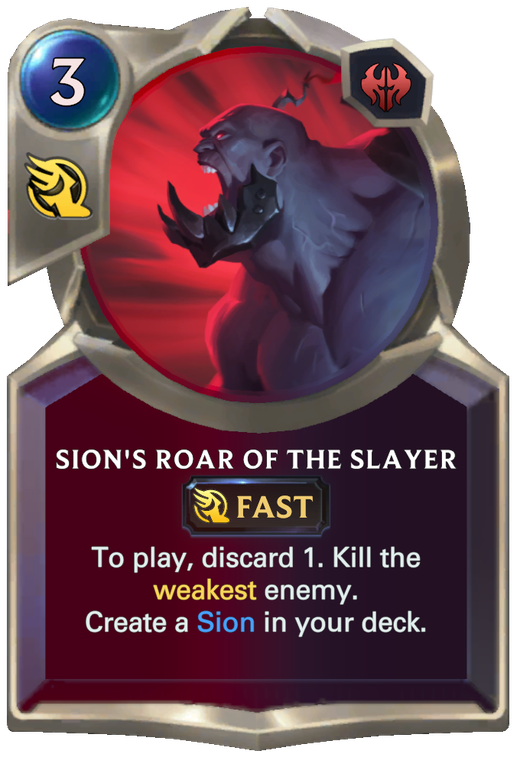 Sion's Roar of the Slayer Full hd image