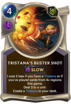 Tristana's Buster Shot