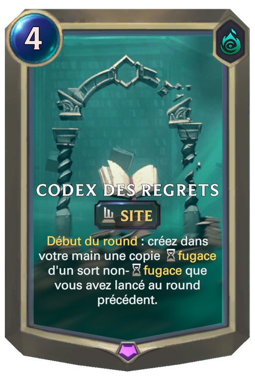 Codex des regrets image