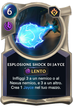 Esplosione shock di Jayce