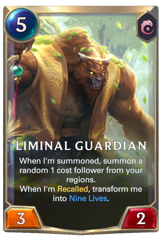 Liminal Guardian | Legends of Runeterra LOR Cards