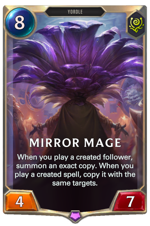 Mirror Mage | Legends of Runeterra LOR Cards