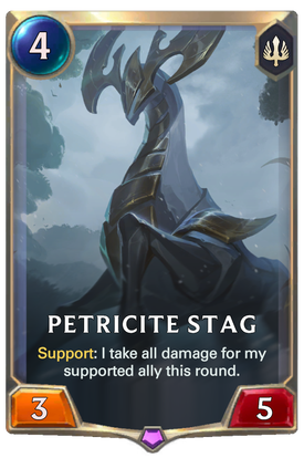 Petricite Stag | Legends of Runeterra LOR Cards