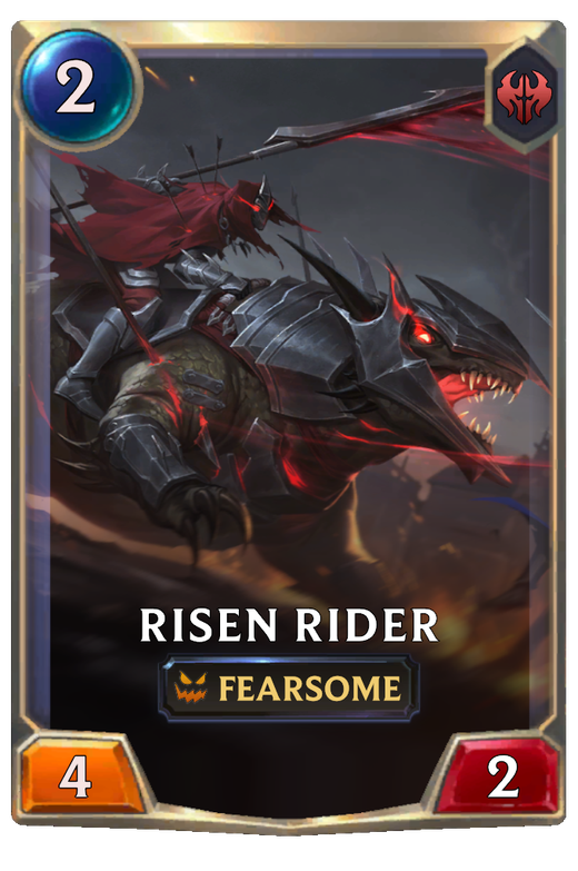 Risen Rider | Legends of Runeterra LOR Cards