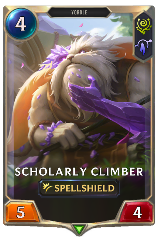 Scholarly Climber | Legends of Runeterra LOR Cards