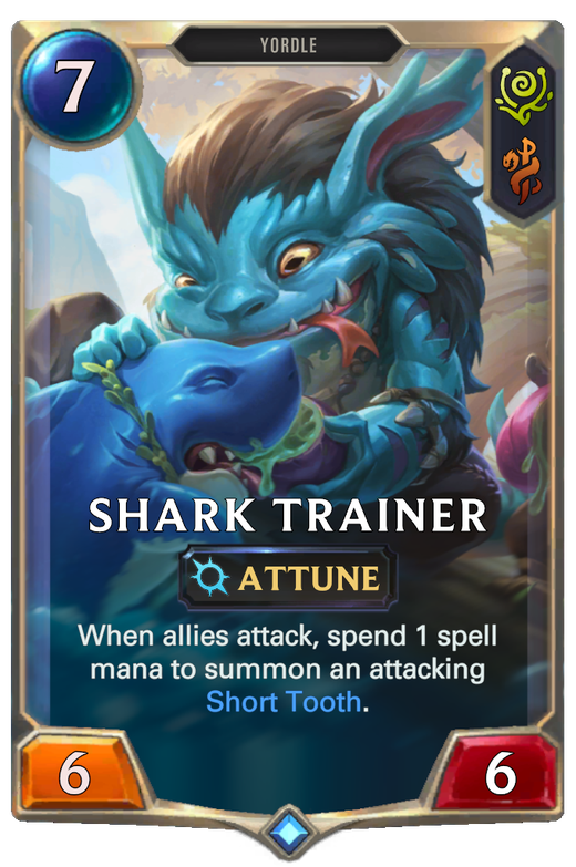 Shark Trainer | Legends of Runeterra LOR Cards