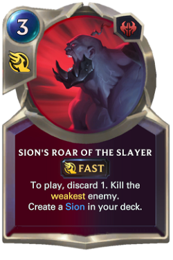 Sion's Roar of the Slayer image