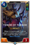 Tenor of Terror image