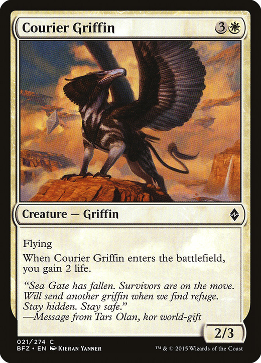 Courier Griffin Full hd image