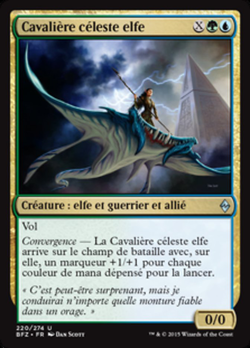 Cavalière céleste elfe image