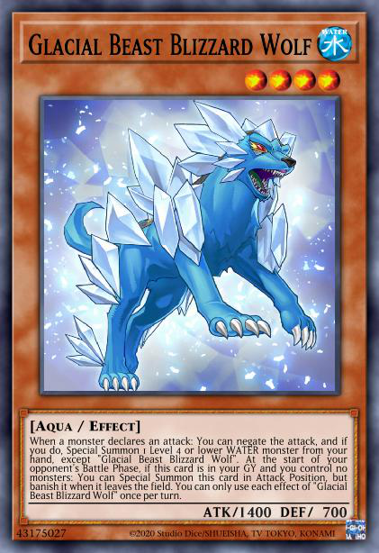 Glacial Beast Blizzard Wolf image