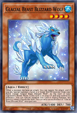 Glacial Beast Blizzard Wolf