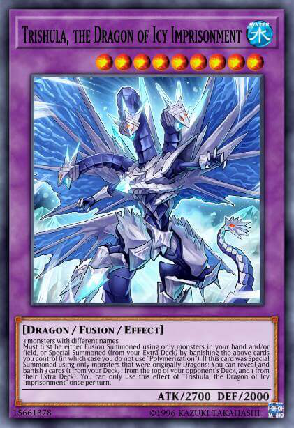 Trishula, the Dragon of Icy Imprisonment image