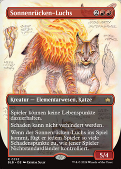 Sonnenrücken-Luchs image