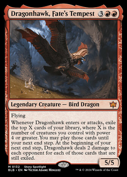 Dragonhawk, 命运的风暴 image