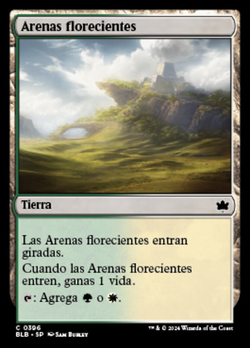 Arenas florecientes image