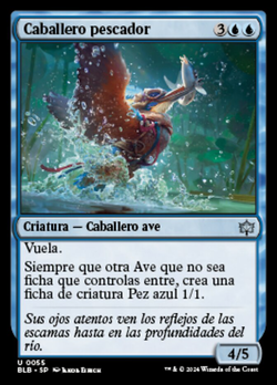 Caballero pescador