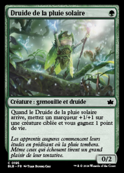 Druide de la pluie solaire image