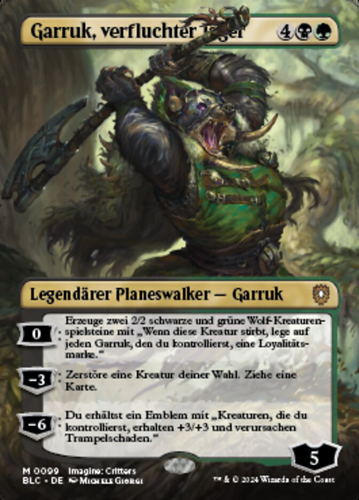 Garruk, Cursed Huntsman Full hd image