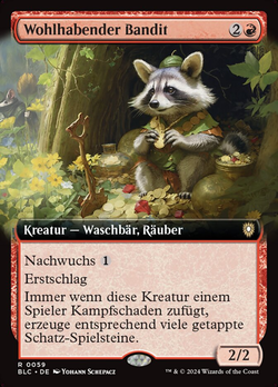 Wohlhabender Bandit