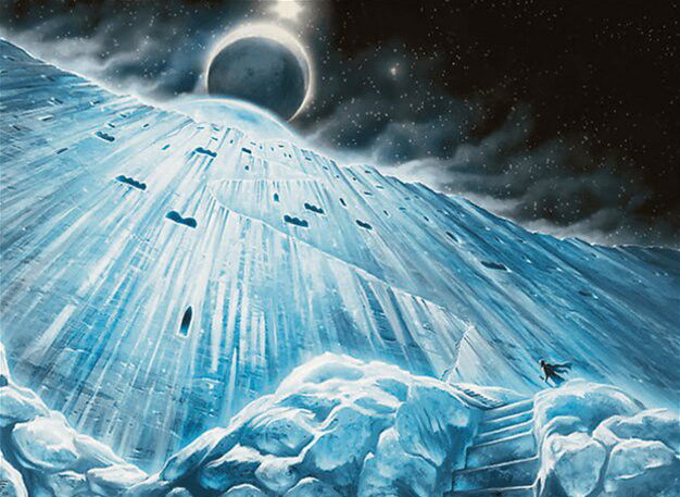 Glacial Fortress Crop image Wallpaper