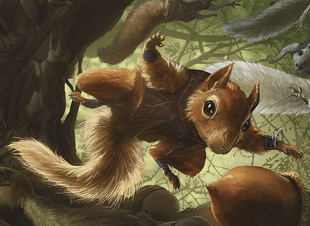 Scurry of Squirrels Crop image Wallpaper