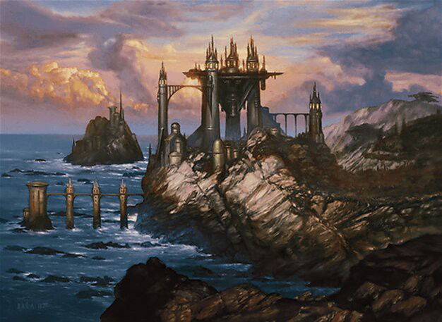 Seaside Citadel Crop image Wallpaper