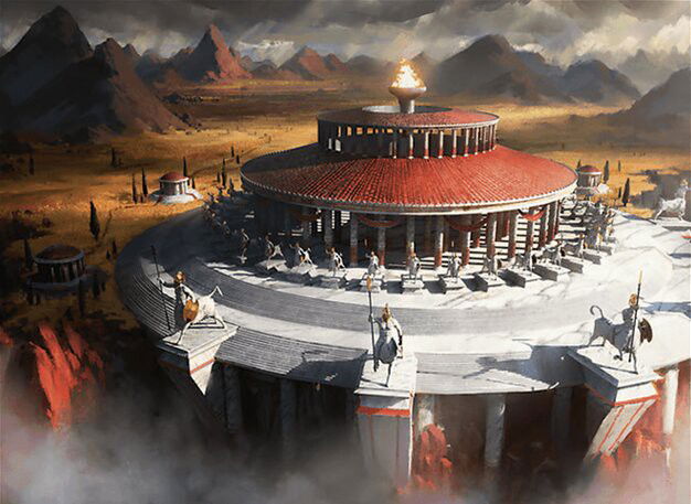 Temple of Triumph Crop image Wallpaper