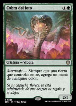 Cobra del loto