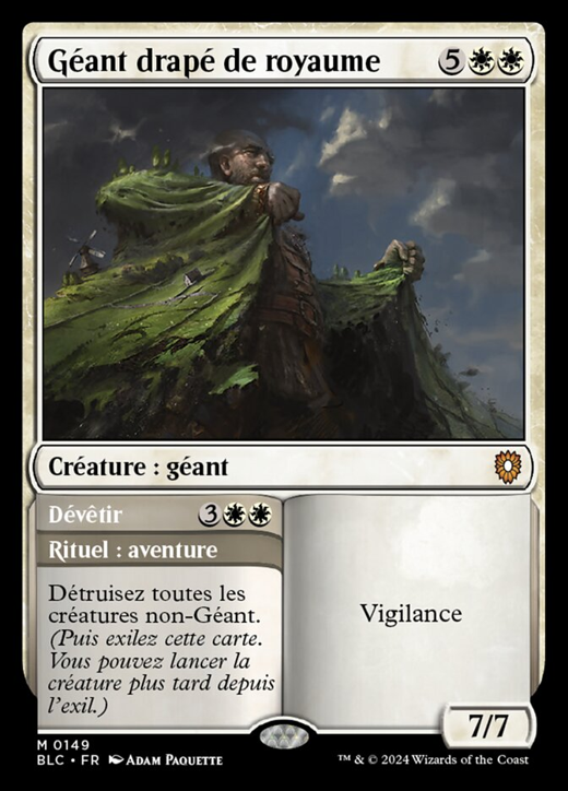 Realm-Cloaked Giant // Cast Off Full hd image