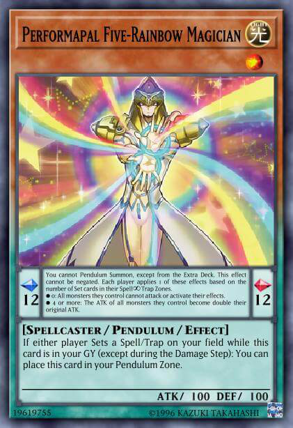 Performapal Five-Rainbow Magician image