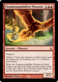 Flammenumhüllter Phoenix image
