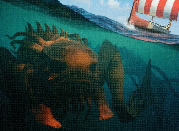 Kraken of the Straits Crop image Wallpaper