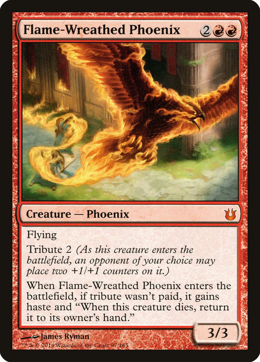 Flame-Wreathed Phoenix Full hd image