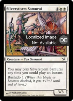 Silbersturm-Samurai