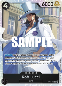 Rob Lucci OP05-093 image