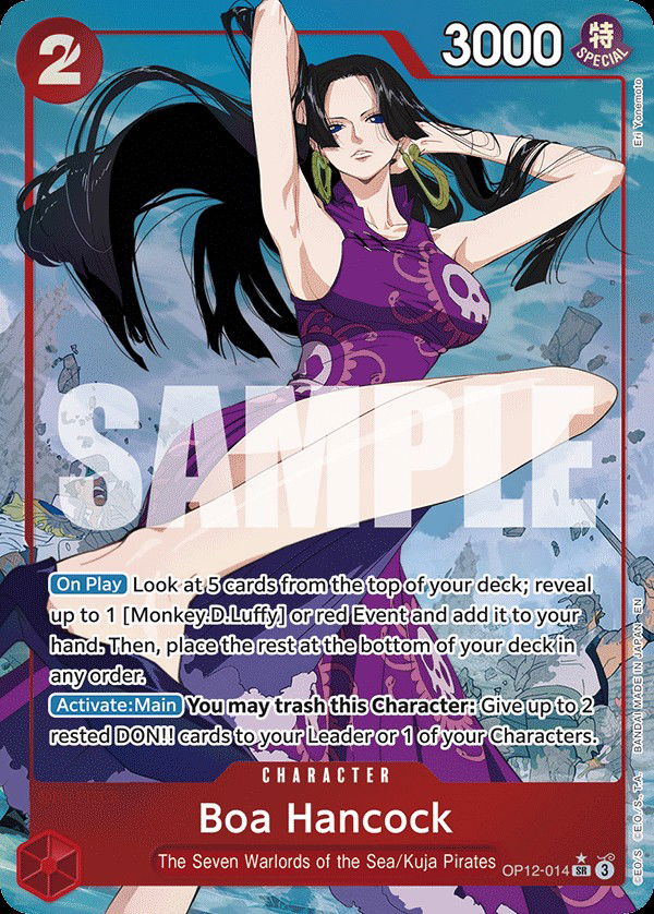 Boa Hancock OP12-014 Crop image Wallpaper