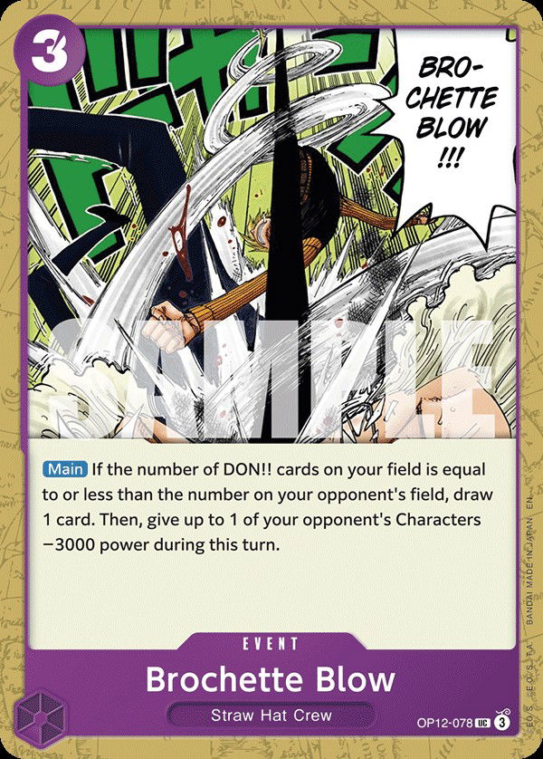 Brochette Blow OP12-078 Crop image Wallpaper
