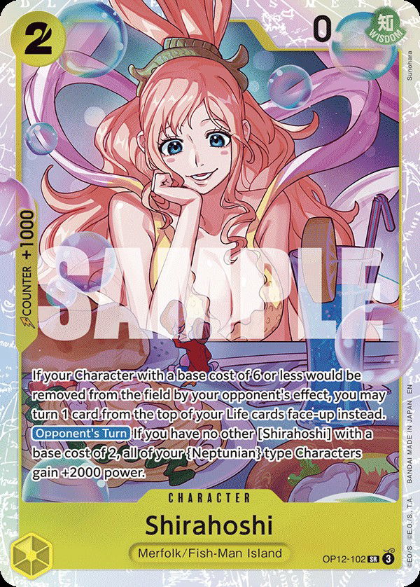 Shirahoshi OP12-102 Crop image Wallpaper