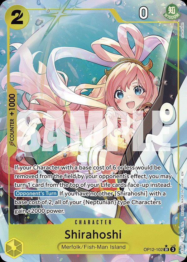 Shirahoshi OP12-102 Crop image Wallpaper