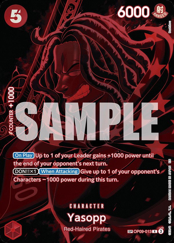 Yasopp OP09-013 Crop image Wallpaper