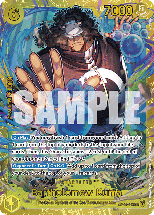 Bartholomew Kuma OP12-119 Full hd image
