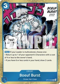 Boeuf Burst OP12-060